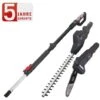Scheppach Elektro Teleskop Heckenschere 500 W 2IN1 Hochentaster 710 W TPX710 -Scheppach 52564370 1