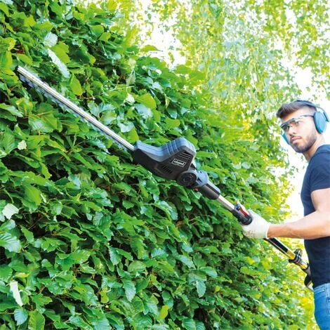 Scheppach Elektro Teleskop Heckenschere 500 W 2IN1 Hochentaster 710 W TPX710 7 Scheppach Elektro Teleskop Heckenschere 500 W 2IN1 Hochentaster 710 W TPX710 – Bild 5