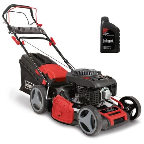 Scheppach Benzin Rasenmäher MS200-51VS 6IN1 5,2 PS Schnittbreite 51 Cm 65L + Öl 3 Scheppach Benzin Rasenmäher MS200-51VS 6IN1 5,2 PS Schnittbreite 51 Cm 65L + Öl