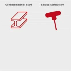 Scheppach Benzin Rasenmäher MS200-51VS 6IN1 5,2 PS Schnittbreite 51 Cm 65L + Öl 11 Scheppach Benzin Rasenmäher MS200-51VS 6IN1 5,2 PS Schnittbreite 51 Cm 65L + Öl -Scheppach 52762049 5