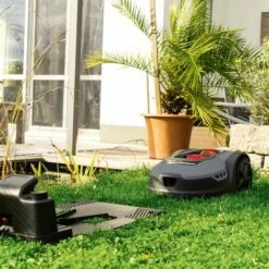 Scheppach Rasenmähroboter RLM500W 20V Rasenmäher Breite 180 Mm WIFI Bluetooth 10 Scheppach Rasenmähroboter RLM500W 20V Rasenmäher Breite 180 Mm WIFI Bluetooth -Scheppach 53548194 4