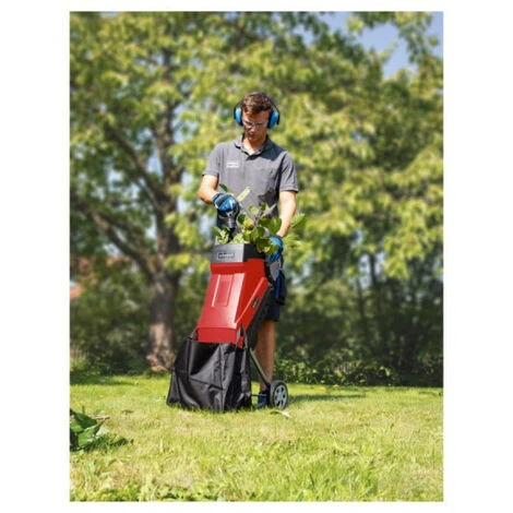 Pack SCHEPPACH Elektro-Häcksler - 2400 W - 2 Auffangbeutel - GS55 - ProCut 4-in-1-Multifunktionswerkzeug - 1,8 PS - MFH 4 Pack SCHEPPACH Elektro-Häcksler - 2400 W - 2 Auffangbeutel - GS55 - ProCut 4-in-1-Multifunktionswerkzeug - 1,8 PS - MFH – Bild 2