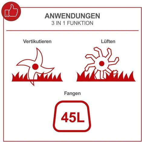 Scheppach Profi Benzin Vertikutierer SC50VARIO, 40 Cm Breite, 4 KW, 17 Messer 4 Scheppach Profi Benzin Vertikutierer SC50VARIO, 40 Cm Breite, 4 KW, 17 Messer – Bild 2