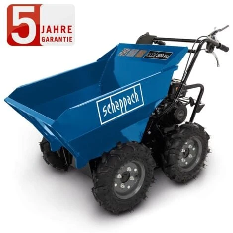 Scheppach Dumper DP3100 Benzinbetriebene Motorschubkarre Muldenkipper 300kg 3 Scheppach Dumper DP3100 Benzinbetriebene Motorschubkarre Muldenkipper 300kg