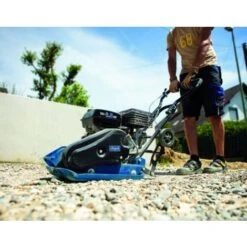 Scheppach Benzin Rüttelplatte HP1300S 4,8 KW 5,6 PS Mit Fahrvorrichtung Rüttler -Scheppach 59903943 3