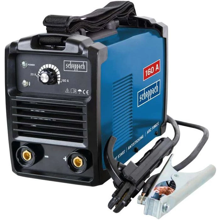 Scheppach Schweißgerät WSE1100 Inverter, Elektrodenschweißen, 20-160 A, Set 3 Scheppach Schweißgerät WSE1100 Inverter, Elektrodenschweißen, 20-160 A, Set