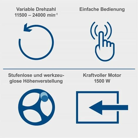 Scheppach Tischfräsmaschine HF60 Tischfräse Fräsmaschine Fräse 1500W 230V 5 Scheppach Tischfräsmaschine HF60 Tischfräse Fräsmaschine Fräse 1500W 230V – Bild 3