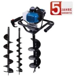 Scheppach Benzin Erdbohrer 1,97 PS Pfahlbohrer Erdbohrgerät 52 Ccm EB2000