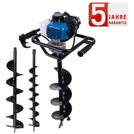 Scheppach Benzin Erdbohrer 1,97 PS Pfahlbohrer Erdbohrgerät 52 Ccm EB2000 3 Scheppach Benzin Erdbohrer 1,97 PS Pfahlbohrer Erdbohrgerät 52 Ccm EB2000