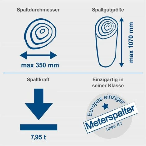 Scheppach Holzpalter Compact 8T Stehend Verschiedene Ausführungen, Ausführung: 230 Volt 4 Scheppach Holzpalter Compact 8T Stehend Verschiedene Ausführungen, Ausführung: 230 Volt – Bild 2