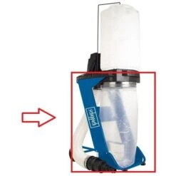 5 STUCK SPANESACKE OPTIONALES ZUBEHOR FUR ABSAUGANLAGE SCHEPPACH DC500 -Scheppach 61156209 3