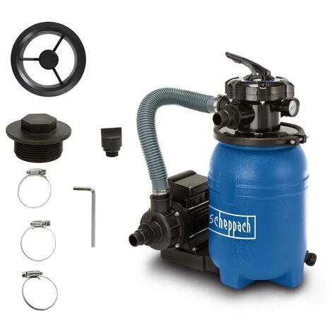 Scheppach PSFA15 Sandfilteranlage Sandfilterpumpe Poolpumpe Poolfilteranlage 3 Scheppach PSFA15 Sandfilteranlage Sandfilterpumpe Poolpumpe Poolfilteranlage