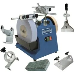 NASS-SCHLEIFSYSTEM SCHÄRFGERÄT SCHLEIFMASCHINE SCHEPPACH TIGER 2500 + ZUBEHÖR