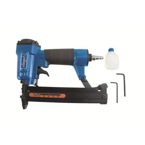 Scheppach Druckluft Klammer-Nagelpistole Druckluftnagler Klammergerät Tacker 3 Scheppach Druckluft Klammer-Nagelpistole Druckluftnagler Klammergerät Tacker