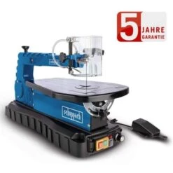 Scheppach Dekupiersäge DECO SWITCH 405mm Schnitttiefe Gebläsedüse Fußpedal LED