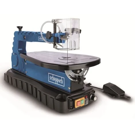 Scheppach Dekupiersäge DECO SWITCH 405mm Schnitttiefe Gebläsedüse Fußpedal LED 4 Scheppach Dekupiersäge DECO SWITCH 405mm Schnitttiefe Gebläsedüse Fußpedal LED – Bild 2
