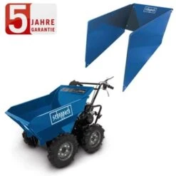 Scheppach Dumper DP3100 Benzin Motorschubkarre Muldenkipper 300kg & Muldenaufbau