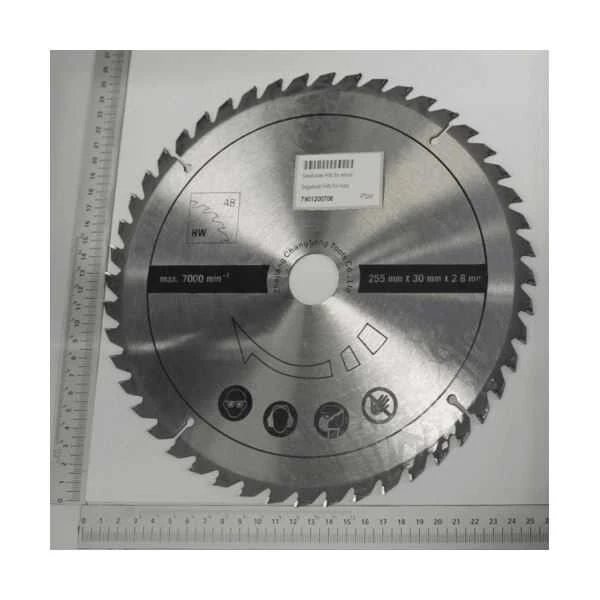 SCHEPPACH HW Kreissägeblatt Ø255x30x2,8x1,8 Mm Z48 4 SCHEPPACH HW Kreissägeblatt Ø255x30x2,8x1,8 Mm Z48 – Bild 2