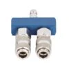 SCHEPPACH 2-Wege Druckluftverteiler Für Druckluftschnellkupplungen 1 SCHEPPACH 2-Wege Druckluftverteiler Für Druckluftschnellkupplungen -Scheppach 7906100722 720x600