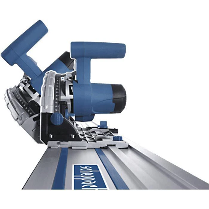 Scheppach Tauchsäge PL55, Handkreissäge, 1200W, Schnittleistung 55mm, Mit Führungsschiene 6 Scheppach Tauchsäge PL55, Handkreissäge, 1200W, Schnittleistung 55mm, Mit Führungsschiene – Bild 4