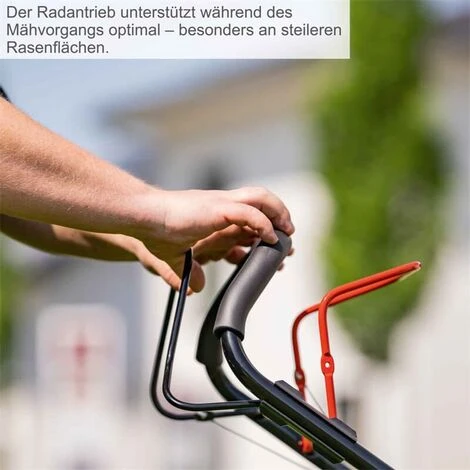 Scheppach Benzin Rasenmäher MS225-53 7PS Mit Antrieb Breite 53cm + Öl + 2.Messer 7 Scheppach Benzin Rasenmäher MS225-53 7PS Mit Antrieb Breite 53cm + Öl + 2.Messer – Bild 5