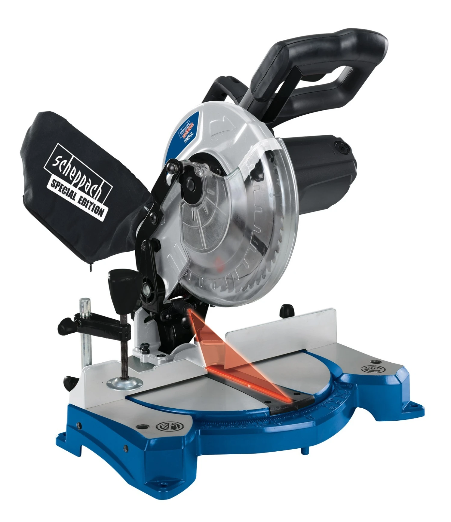 Scheppach Kapp-Gehrungssäge HM80L Special Edition 210 Mm 3 Scheppach Kapp-Gehrungssäge HM80L Special Edition 210 Mm
