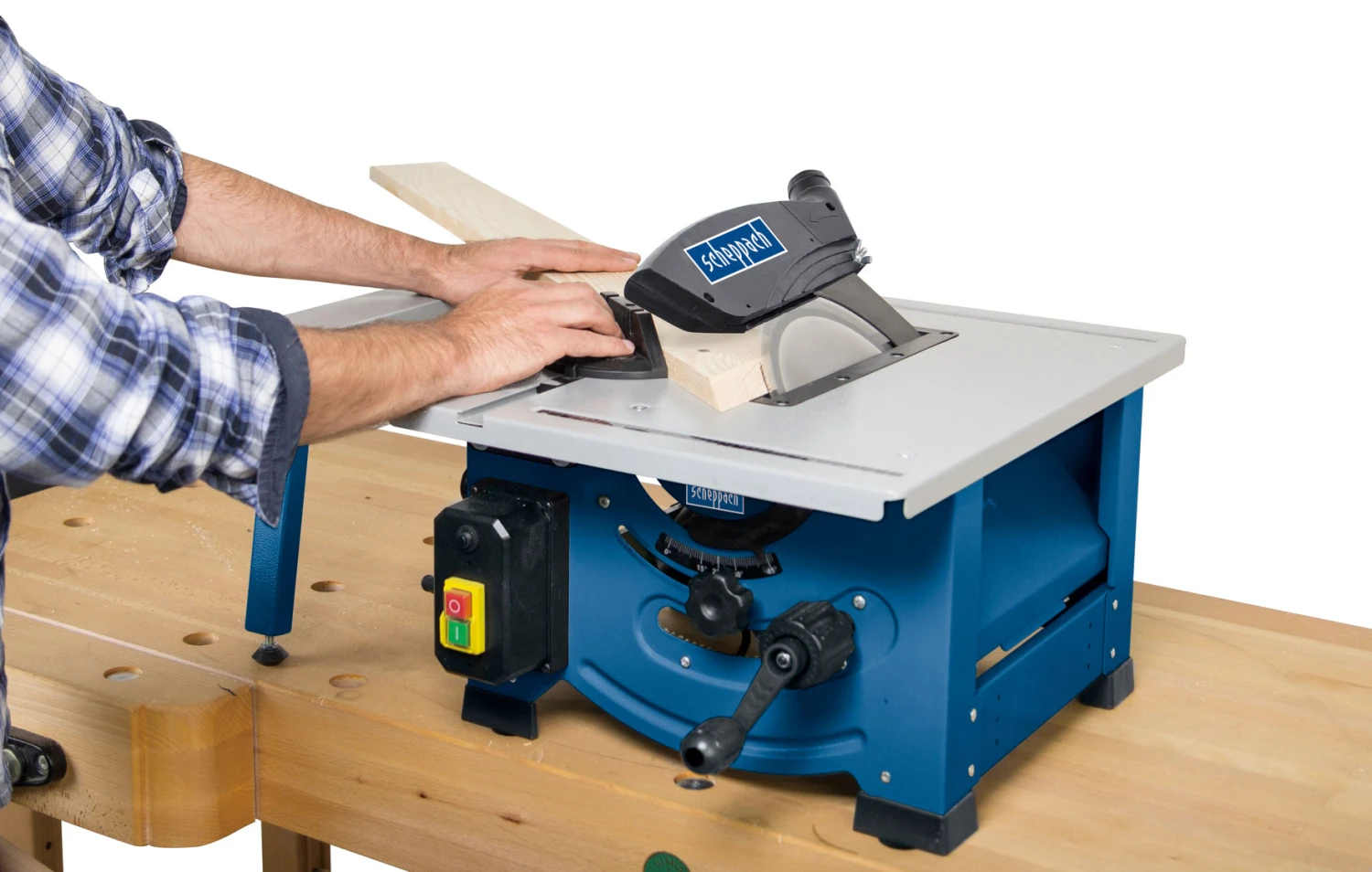 Scheppach Tischkreissäge HS80 230V 1200 W Ø 210mm 5 Scheppach Tischkreissäge HS80 230V 1200 W Ø 210mm – Bild 3