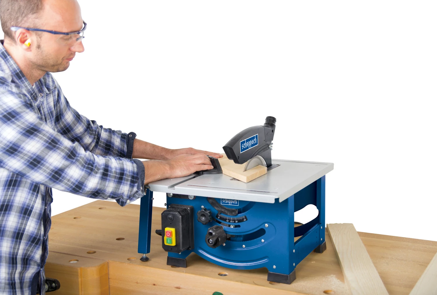 Scheppach Tischkreissäge HS80 230V 1200 W Ø 210mm 6 Scheppach Tischkreissäge HS80 230V 1200 W Ø 210mm – Bild 4