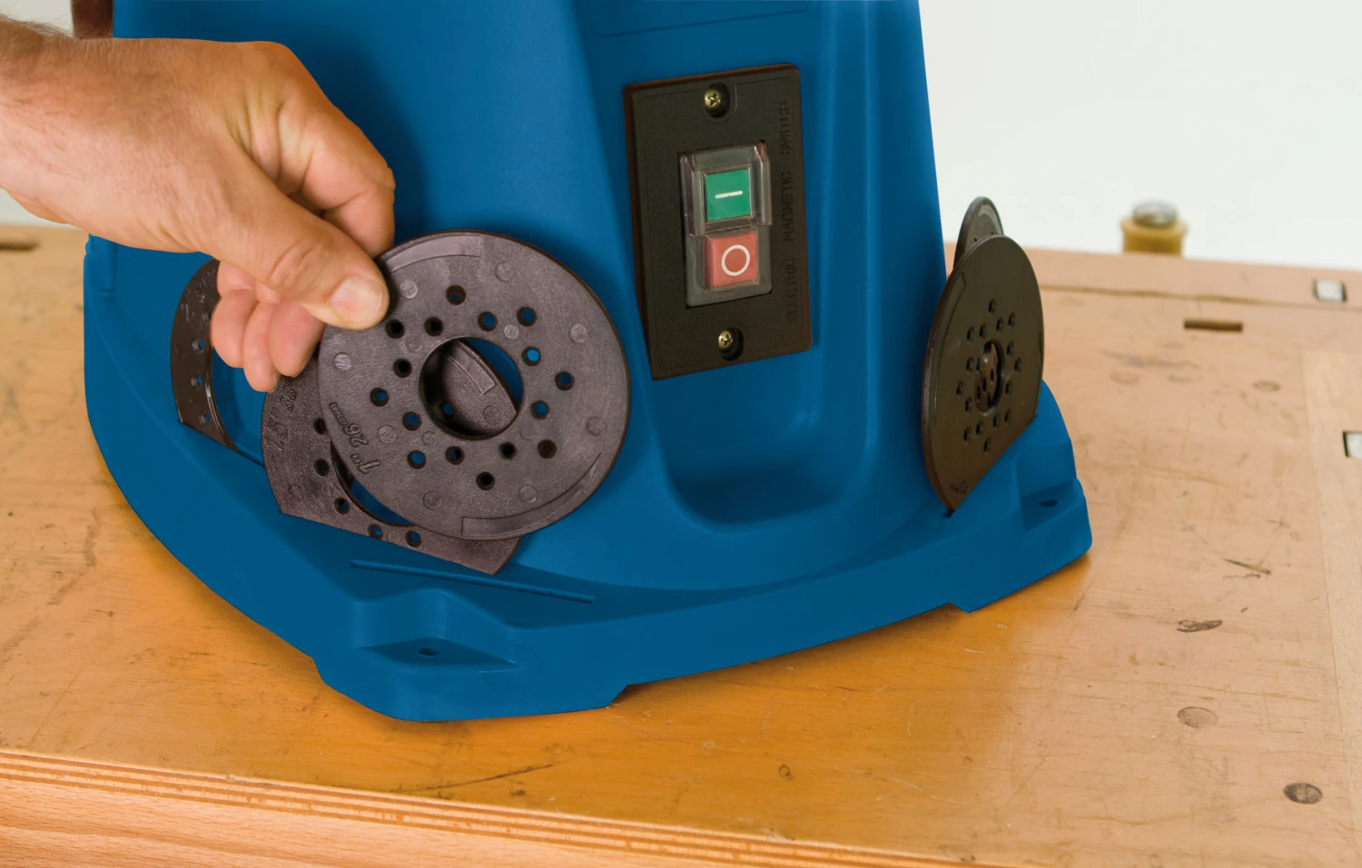 Scheppach Spindelschleifmaschine OSM100 8 Scheppach Spindelschleifmaschine OSM100 – Bild 6