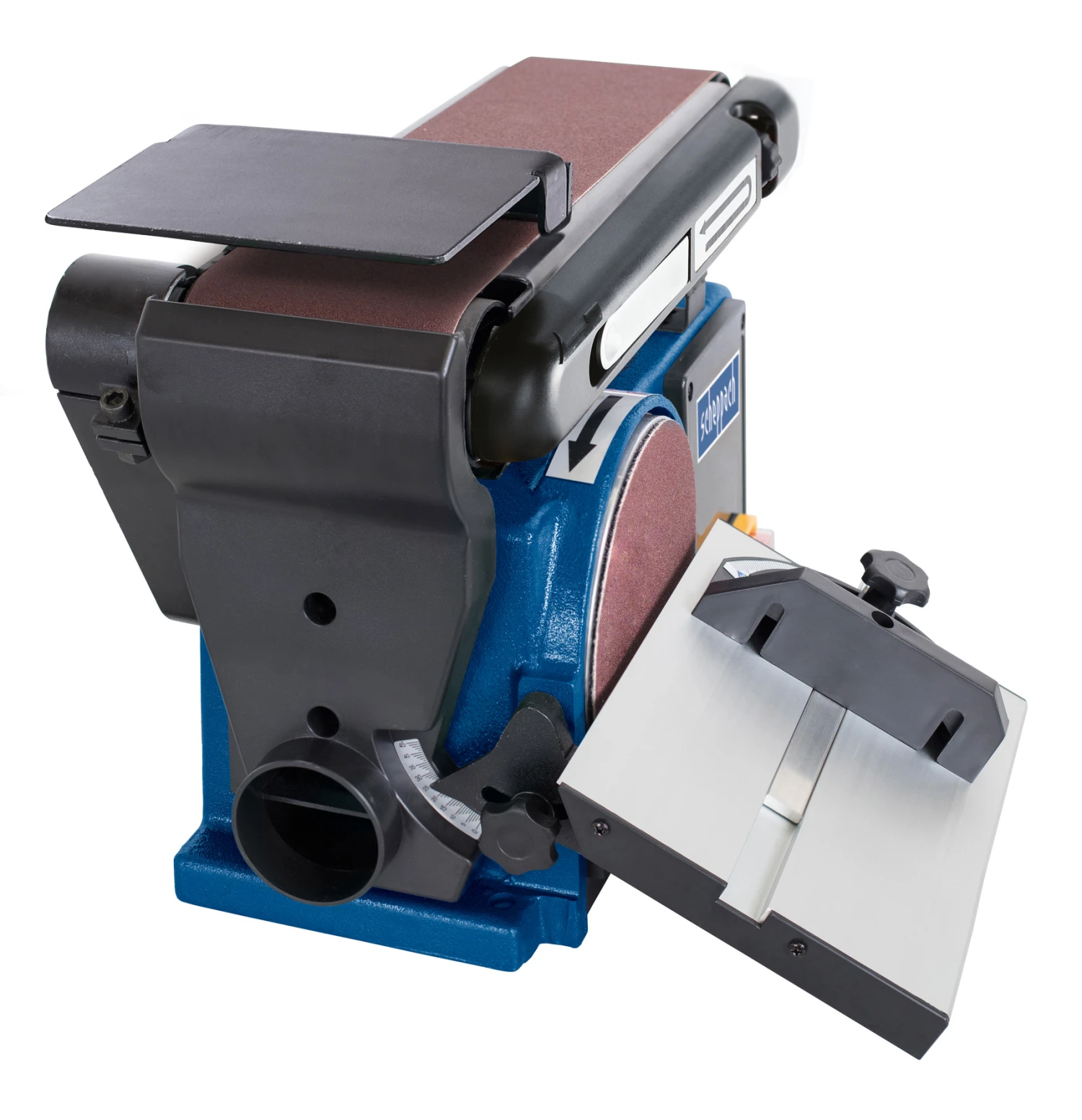 Scheppach Band-Tellerschleifmaschine BTS800 4 Scheppach Band-Tellerschleifmaschine BTS800 – Bild 2