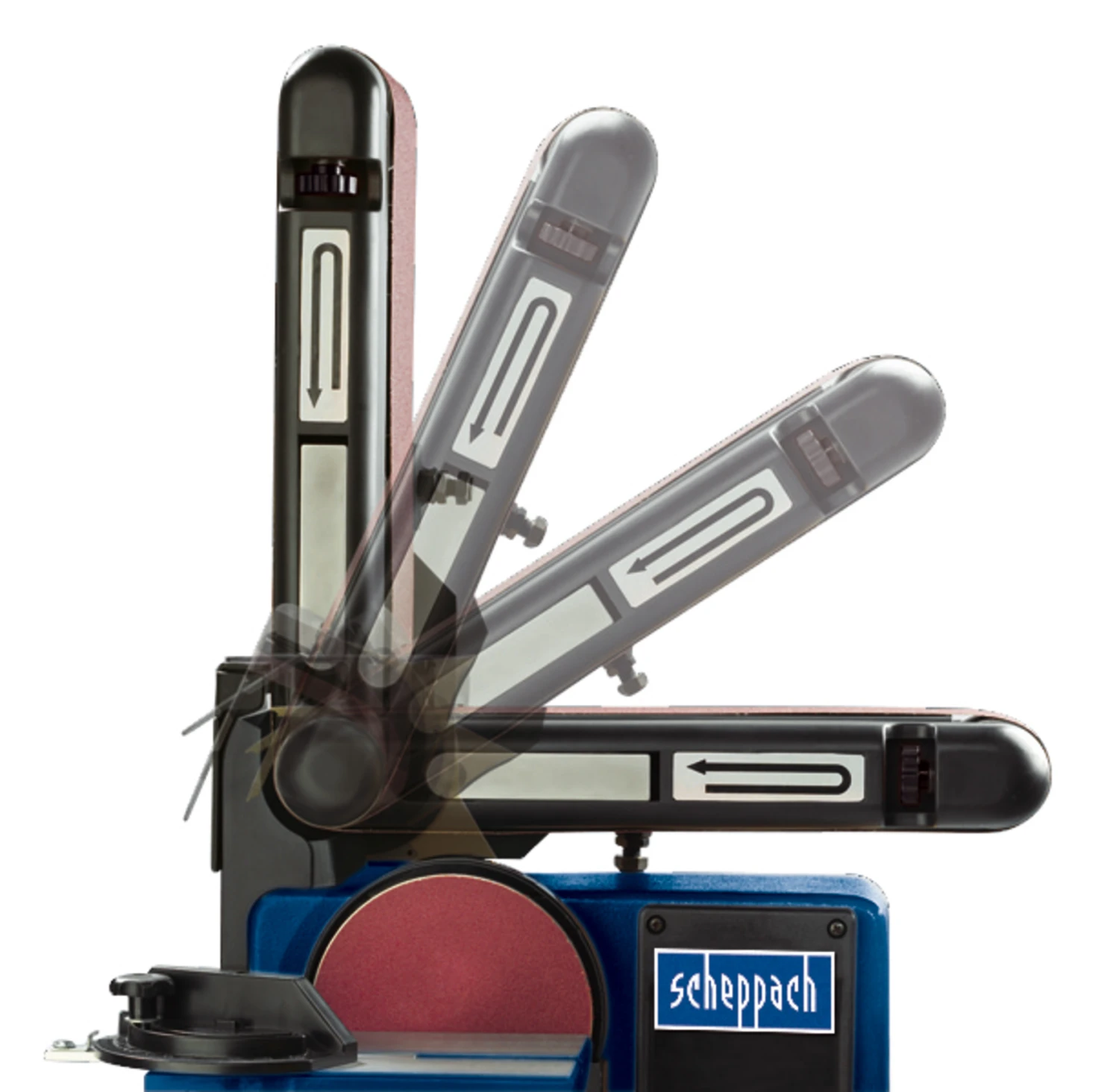 Scheppach Band-Tellerschleifmaschine BTS800 6 Scheppach Band-Tellerschleifmaschine BTS800 – Bild 4