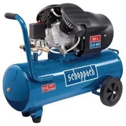 Scheppach Kompressor HC53DC Doppelzylinder 50L 10 Bar 230V 2200W