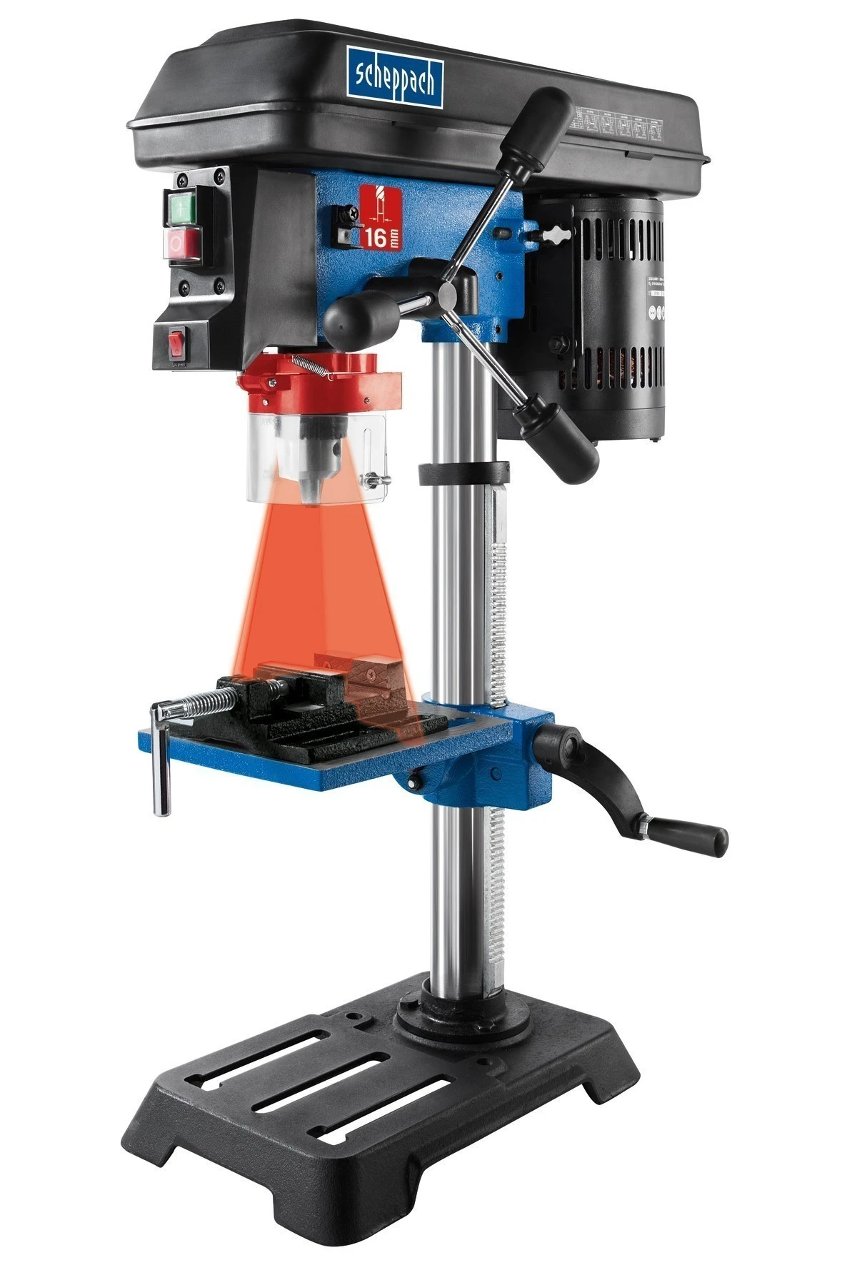 Scheppach Bohrmaschine / Tischbohrmaschine DP16SL 230V 550W 4 Scheppach Bohrmaschine / Tischbohrmaschine DP16SL 230V 550W – Bild 2