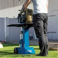 HOLZSPALTER STEHEND 8T LANGHOLZSPALTER 3000W SCHEPPACH HL810 400V -Scheppach 99346027 3