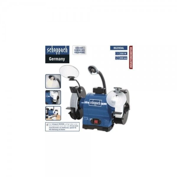 SCHEPPACH Doppelschleifer BG200AL 230V 50Hz 550W 9 SCHEPPACH Doppelschleifer BG200AL 230V 50Hz 550W – Bild 7