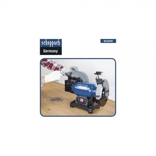 SCHEPPACH Nass- Und Trockenschleifer BG200W 230V 50Hz 250W 5 SCHEPPACH Nass- Und Trockenschleifer BG200W 230V 50Hz 250W – Bild 3