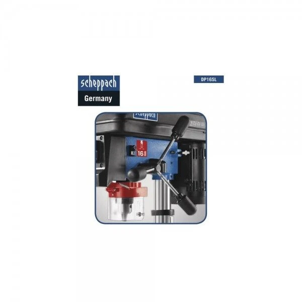 SCHEPPACH Bohrmaschine Tischbohrmaschine DP16SL 230V 50Hz 550W 16mm 6 SCHEPPACH Bohrmaschine Tischbohrmaschine DP16SL 230V 50Hz 550W 16mm – Bild 4