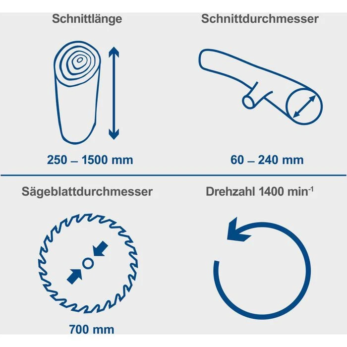 Scheppach Wippsäge HS720, 230 V, 700 Mm Sägeblatt-Ø 4 Scheppach Wippsäge HS720, 230 V, 700 Mm Sägeblatt-Ø – Bild 2