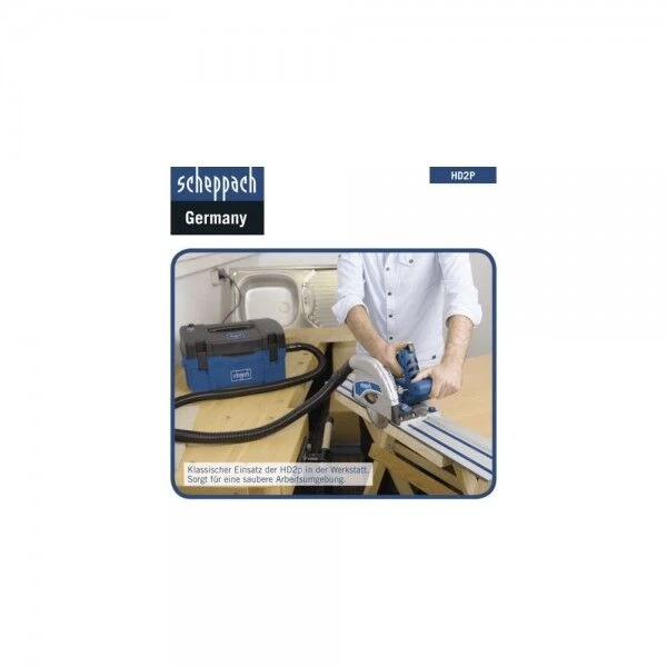 SCHEPPACH Absauganlage HD2P 230V 50Hz 1250W 10 SCHEPPACH Absauganlage HD2P 230V 50Hz 1250W – Bild 8