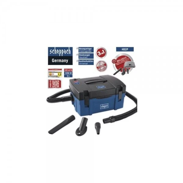 SCHEPPACH Absauganlage HD2P 230V 50Hz 1250W 11 SCHEPPACH Absauganlage HD2P 230V 50Hz 1250W – Bild 9