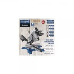 SCHEPPACH Tisch Kappsäge HM100T 220-240V 50Hz 1800W 11 SCHEPPACH Tisch Kappsäge HM100T 220-240V 50Hz 1800W -Scheppach hm100t scheppach diy de keyfacts titel na web 720x600