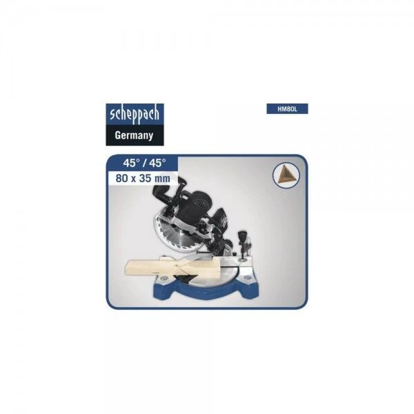 SCHEPPACH Kappsäge HM80L 220-240V 50Hz 1500W 11 SCHEPPACH Kappsäge HM80L 220-240V 50Hz 1500W – Bild 9