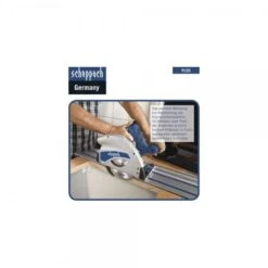 SCHEPPACH Tauchsäge PL55 Mit 2 Führungsschiene Und Zubehör 230V 50Hz 1200W 160mm -Scheppach pl55 scheppach diy de keyfacts detailbild3 na web 720x600