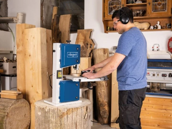 Scheppach Bandsäge HBS30 230V/50Hz Inklusive 3 Sägeblätter 4 Scheppach Bandsäge HBS30 230V/50Hz Inklusive 3 Sägeblätter – Bild 2