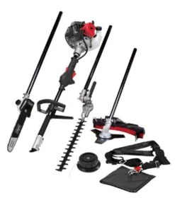 Scheppach 4 In 1 Benzin - Multitool Inklusive Schultergurt 2-Takt-Motor 1.22 PS