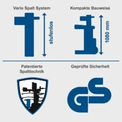 Scheppach Holzspalter Compact 8T - 230 V 23 Scheppach Holzspalter Compact 8T - 230 V -Scheppach scheppach compact 5905419901 16 720x600