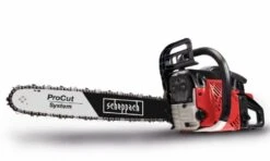 Scheppach Benzin Kettensäge Länge 450 Mm CSP50 2,44 PS 2-Takt Motor
