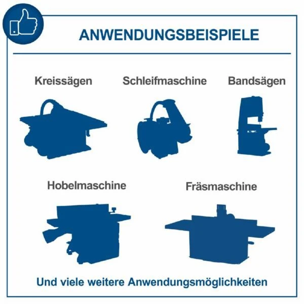Scheppach Absauganlage 75 Liter DC500 8 Scheppach Absauganlage 75 Liter DC500 – Bild 6
