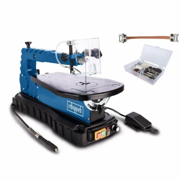 Scheppach Dekupiersäge DECO MAX Mit Fußpedale 3 Scheppach Dekupiersäge DECO MAX Mit Fußpedale