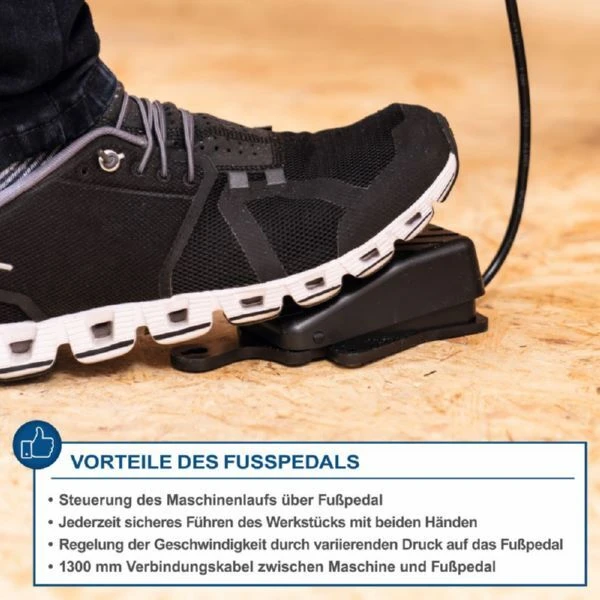 Scheppach Dekupiersäge DECO MAX Mit Fußpedale 10 Scheppach Dekupiersäge DECO MAX Mit Fußpedale – Bild 8